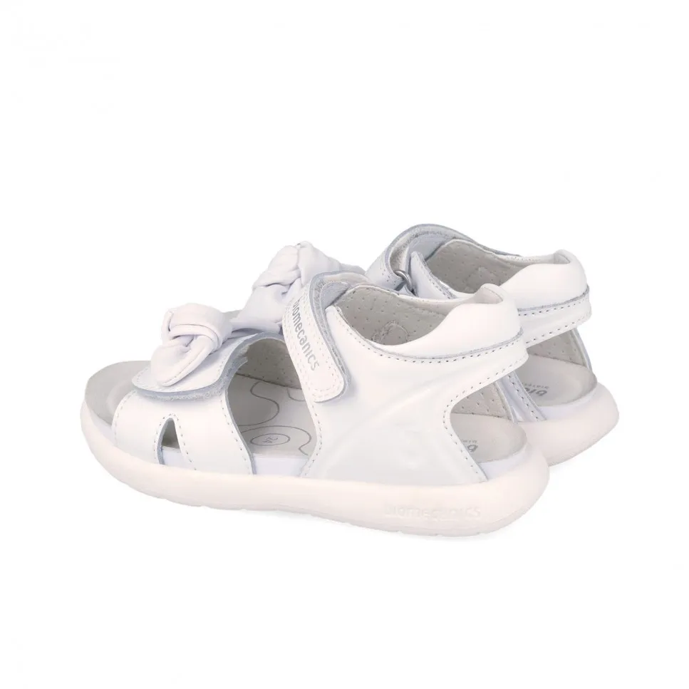 BIOMECANICS SANDALIA LAZO 262208-C050 LEATHER WHITE